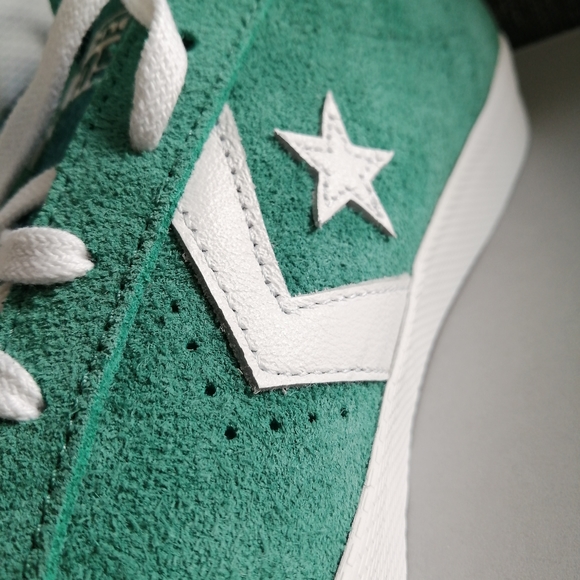 Converse X Dial Tone Vulc Pro Leather. Size 13 Men U.S. Vintage Jade Green. - Picture 3 of 9